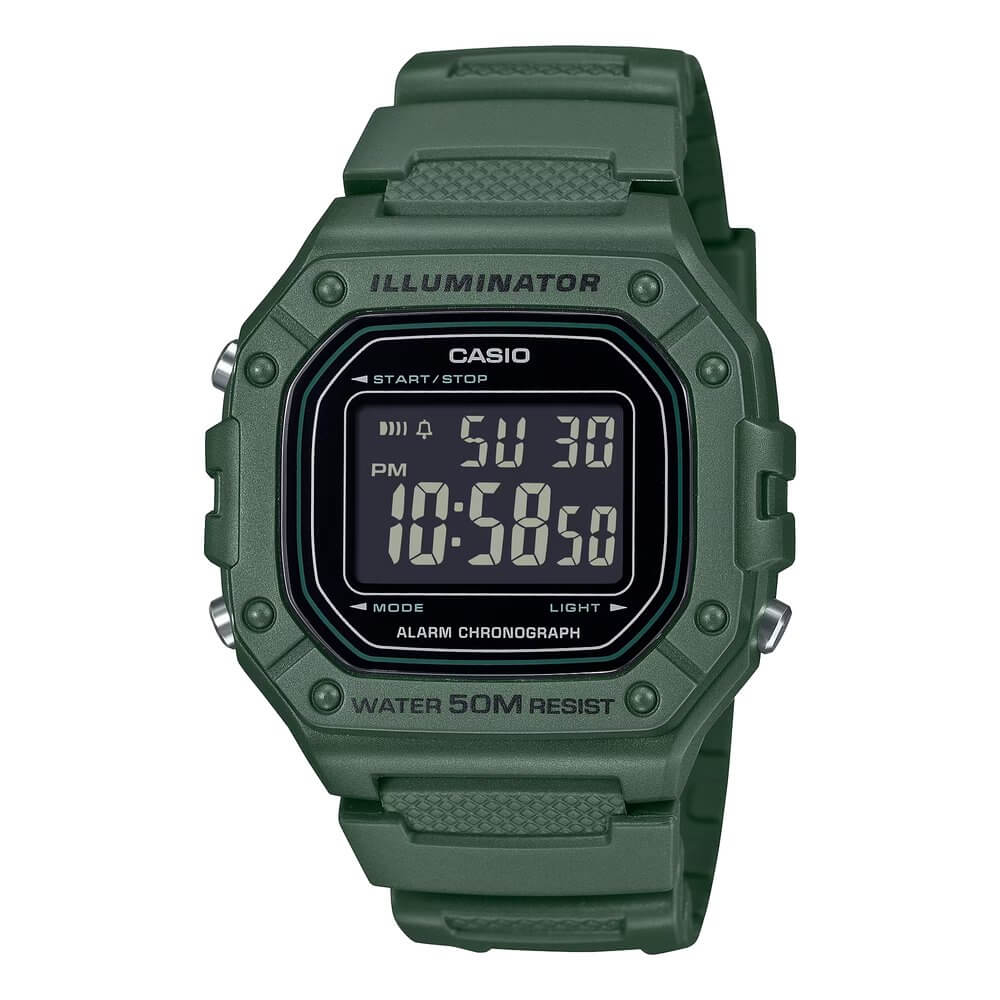 Casio W-218H-3BVDF Watch